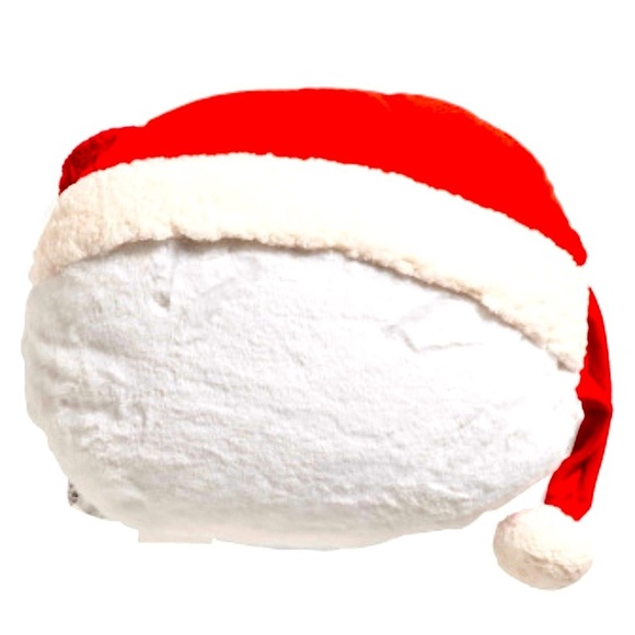 HELLO KITTY Sanrio Santa Christmas Holiday Plush Pillow Cushion 18” HTF New - Picture 2 of 6